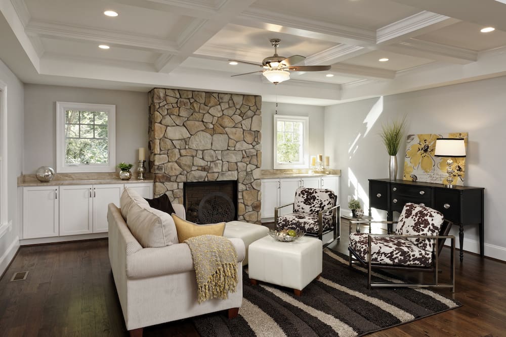 Wellness Design living room with lots of natural light